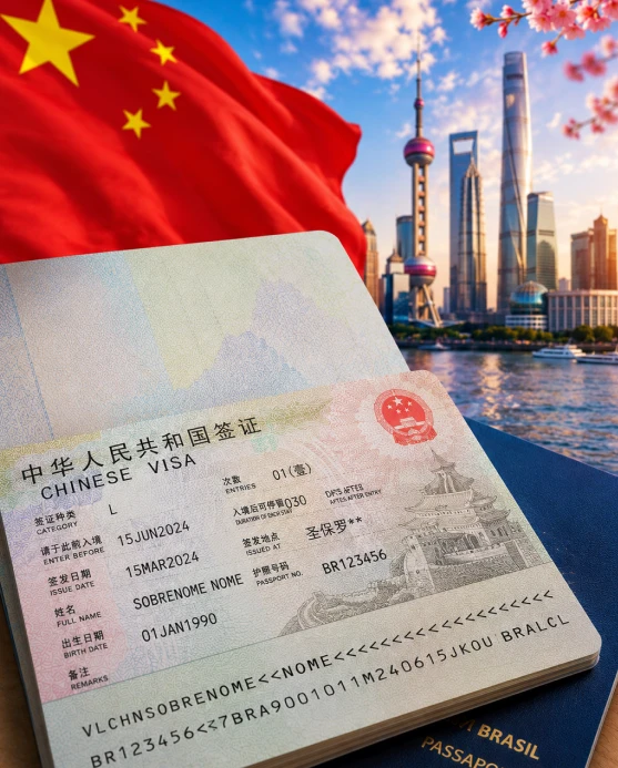 Visto Chinês