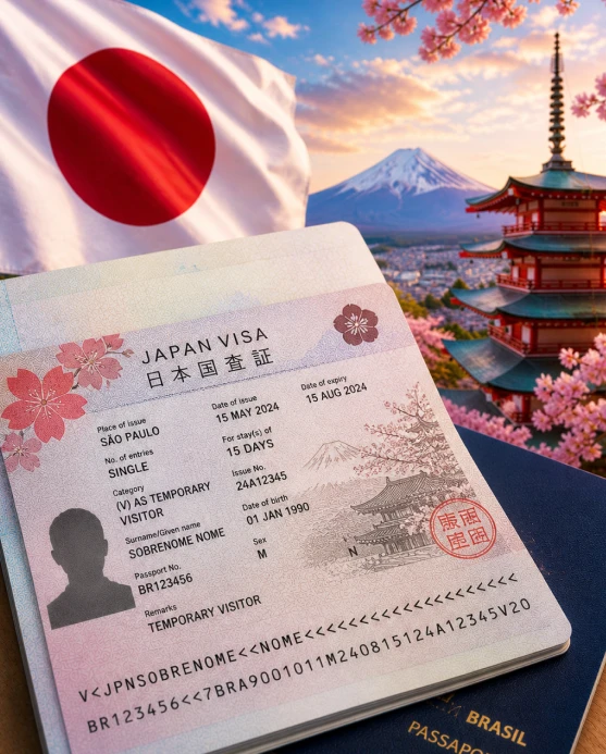 Visto Japonês